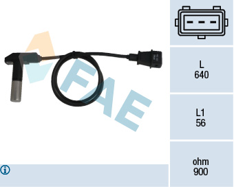 FAE Impulsgiver, krumtapaksel 79244 for BMW ALFA ROMEO PORSCHE STANDARD AUTOMOBILE