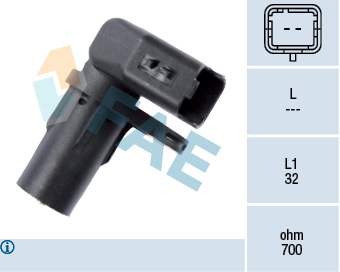FAE Impulsgiver, krumtapaksel 79254 for OPEL GENERAL MOTORS NISSAN RENAULT SUZUKI