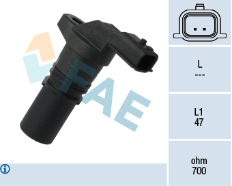 FAE Impulsgiver, krumtapaksel 79318 for OPEL VAUXHALL MERCEDES-BENZ FIAT DACIA NISSAN INFINITI SUZUKI
