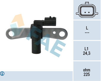 FAE Impulsgiver, krumtapaksel 79327 for RENAULT