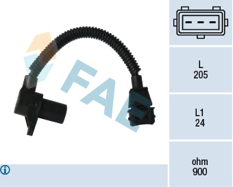 FAE Impulsgiver, krumtapaksel 79355 for KIA