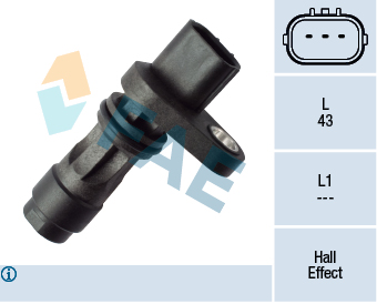 FAE Impulsgiver, krumtapaksel 79390 for HONDA STANDARD AUTOMOBILE