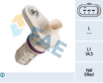 FAE Impulsgiver, krumtapaksel 79395 for GENERAL MOTORS OPEL STANDARD AUTOMOBILE