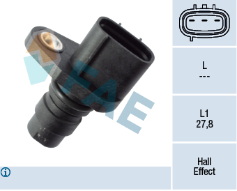 FAE Impulsgiver, krumtapaksel 79403 for OPEL VAUXHALL