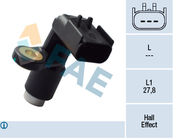 FAE Impulsgiver, krumtapaksel 79415 for CHRYSLER