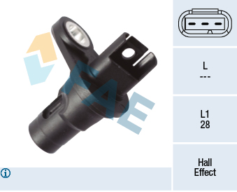 FAE Impulsgiver, krumtapaksel 79445 for BMW MINI STANDARD AUTOMOBILE ROLLS-ROYCE
