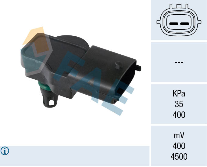 FAE Sensor, sugerørstryk 15192 for VOLVO
