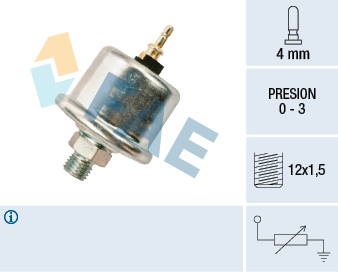 FAE Sensor, olietryk 14730 for STANDARD AUTOMOBILE MERCEDES-BENZ