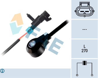 FAE Bankesensor 60244 for OPEL GENERAL MOTORS SATURN STANDARD AUTOMOBILE