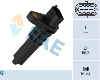 FAE Sensor, hastighed 79308 for OPEL GENERAL MOTORS