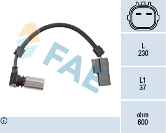FAE Omdrejningssensor, automat gear 79085 for VW