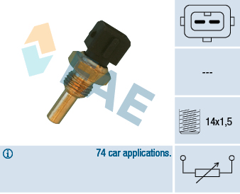 FAE Sensor, kølevæsketemp. 32560 for BMW
