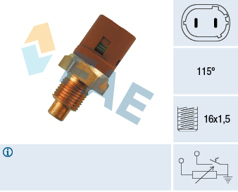 FAE Sensor, kølevæsketemp. 34290 for RENAULT