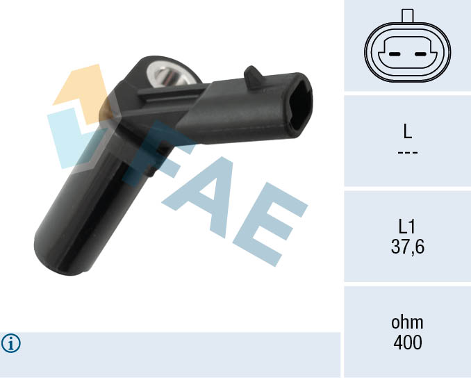 FAE Omdrejningssensor, automat gear 79540 for BMW