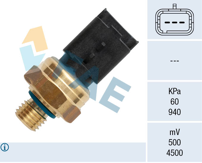 FAE Sensor, olietryk 15611 for VAUXHALL FIAT PEUGEOT