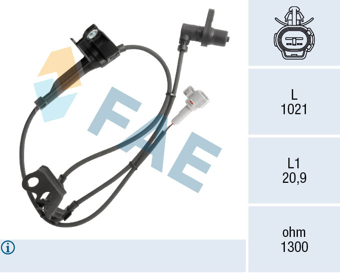 FAE ABS Sensor 78562 for TOYOTA