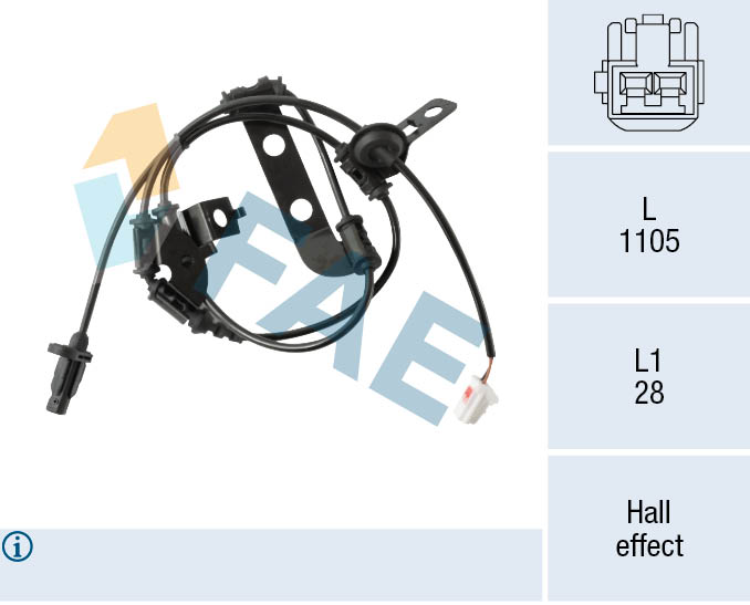 FAE ABS Sensor 78571 for KIA