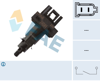 FAE Kontakt, koblingsbetjening (fartpilot) 24591 for MERCEDES-BENZ VW
