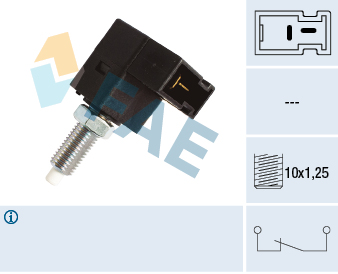 FAE Kontakt, koblingsbetjening (fartpilot) 24544 for KIA STANDARD AUTOMOBILE