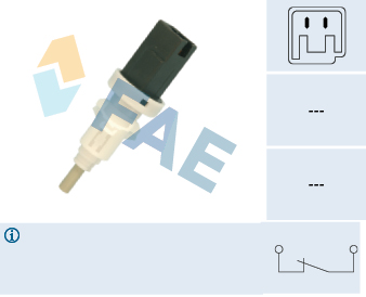 FAE Kontakt, koblingsbetjening (fartpilot) 24665 for FIAT