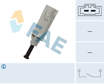 FAE Kontakt, koblingsbetjening (fartpilot) 24771 for VW STANDARD AUTOMOBILE