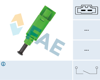FAE Kontakt, koblingsbetjening (fartpilot) 24774 for VW PORSCHE