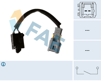 FAE Kontakt, koblingsbetjening (fartpilot) 24907 for CITROËN/PEUGEOT CITROËN