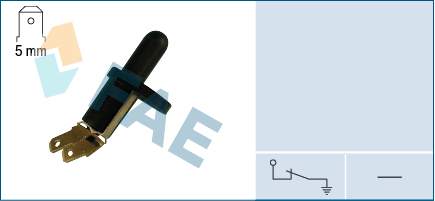 FAE Kontakt, dørkontakt 67210 for PEUGEOT CITROËN SUZUKI TALBOT