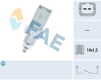 FAE Kontakt, baklygte 40491 for PEUGEOT CITROËN/PEUGEOT VAUXHALL FIAT CITROËN JEEP LANCIA TOYOTA SUZUKI