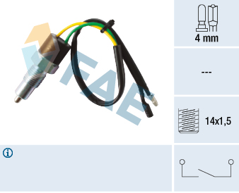 FAE Kontakt, baklygte 40580 for HONDA ROVER STANDARD AUTOMOBILE LAND ROVER