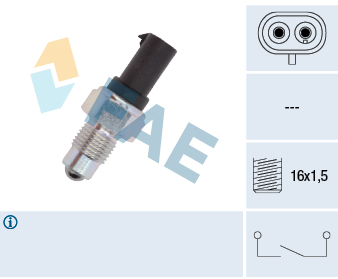 FAE Kontakt, baklygte 40920 for CHRYSLER FORD CHEVROLET GENERAL MOTORS ISUZU STANDARD AUTOMOBILE