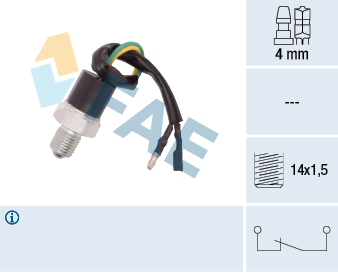 FAE Kontakt, baklygte 41260 for OPEL GENERAL MOTORS ISUZU VAUXHALL HOLDEN