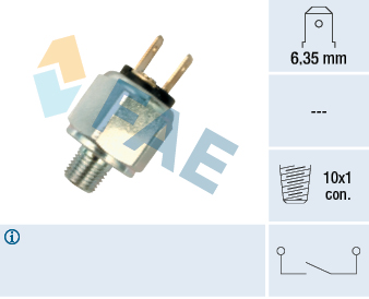 FAE Stoplyskontakt 21080 for MERCEDES-BENZ VW STANDARD AUTOMOBILE