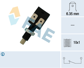 FAE Stoplyskontakt 24080 for ROVER PEUGEOT CITROËN TALBOT RENAULT DACIA EBRO STANDARD AUTOMOBILE
