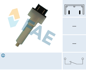 FAE Stoplyskontakt 24280 for SEAT VW