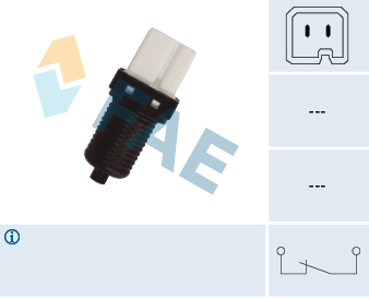 FAE Stoplyskontakt 24440 for CITROËN/PEUGEOT CITROËN FIAT