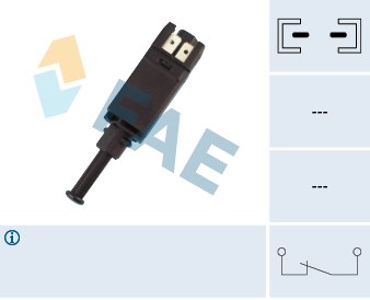 FAE Stoplyskontakt 24420 for FORD VW STANDARD AUTOMOBILE