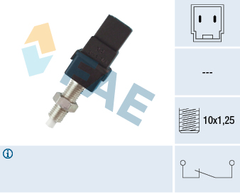 FAE Stoplyskontakt 24450 for OPEL FORD GENERAL MOTORS NISSAN ISUZU HOLDEN SUBARU RENAULT TRUCKS STANDARD AUTOMOBILE