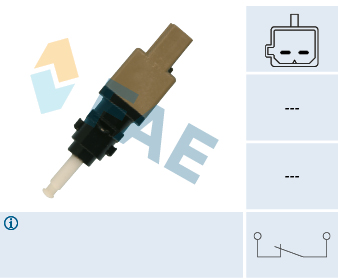 FAE Kontakt, koblingsbetjening (fartpilot) 24412 for CITROËN/PEUGEOT FORD FIAT ALFA ROMEO