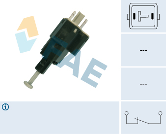 FAE Stoplyskontakt 24505 for OPEL VAUXHALL GENERAL MOTORS