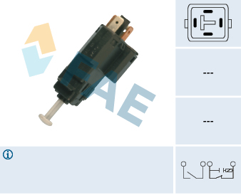 FAE Stoplyskontakt 24517 for OPEL GENERAL MOTORS VAUXHALL