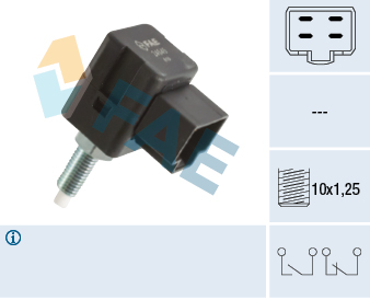 FAE Stoplyskontakt 24545 for KIA STANDARD AUTOMOBILE