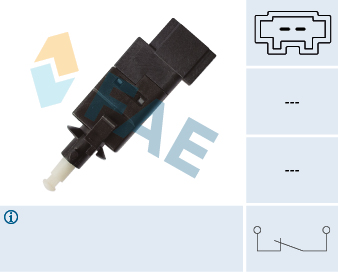 FAE Stoplyskontakt 24592 for MERCEDES-BENZ STANDARD AUTOMOBILE