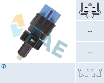 FAE Stoplyskontakt 24602 for ACURA HONDA STANDARD AUTOMOBILE