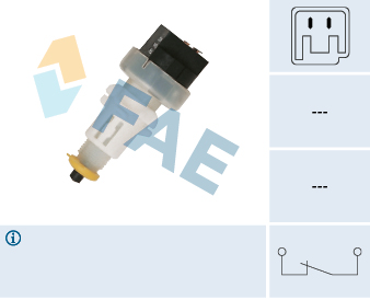 FAE Stoplyskontakt 24675 for FIAT LANCIA ALFA ROMEO