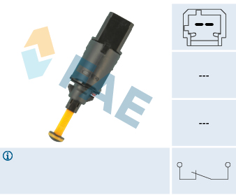 FAE Stoplyskontakt 24897 for CITROËN/PEUGEOT CITROËN
