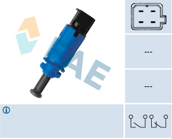 FAE Stoplyskontakt 24910 for SMART