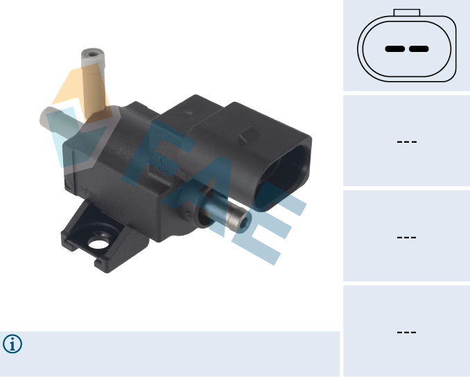 FAE Ladetryksregulatorventil 56056 for VW