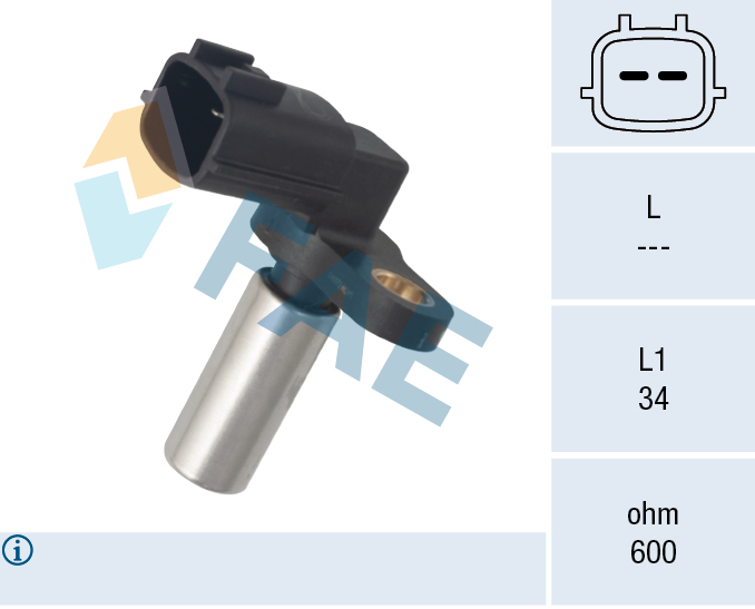 FAE Impulsgiver, krumtapaksel 79090 for NISSAN
