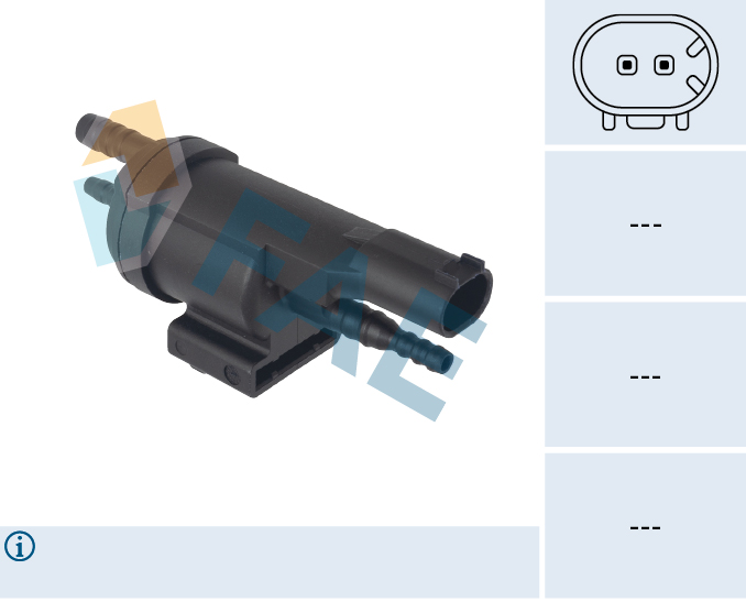FAE Kølemiddelreguleringsventil 56063 for JEEP MERCEDES-BENZ VW